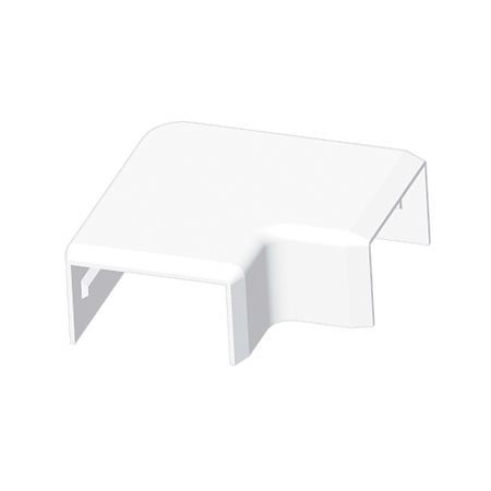 Angle plat blanc pour moulure 32x15
