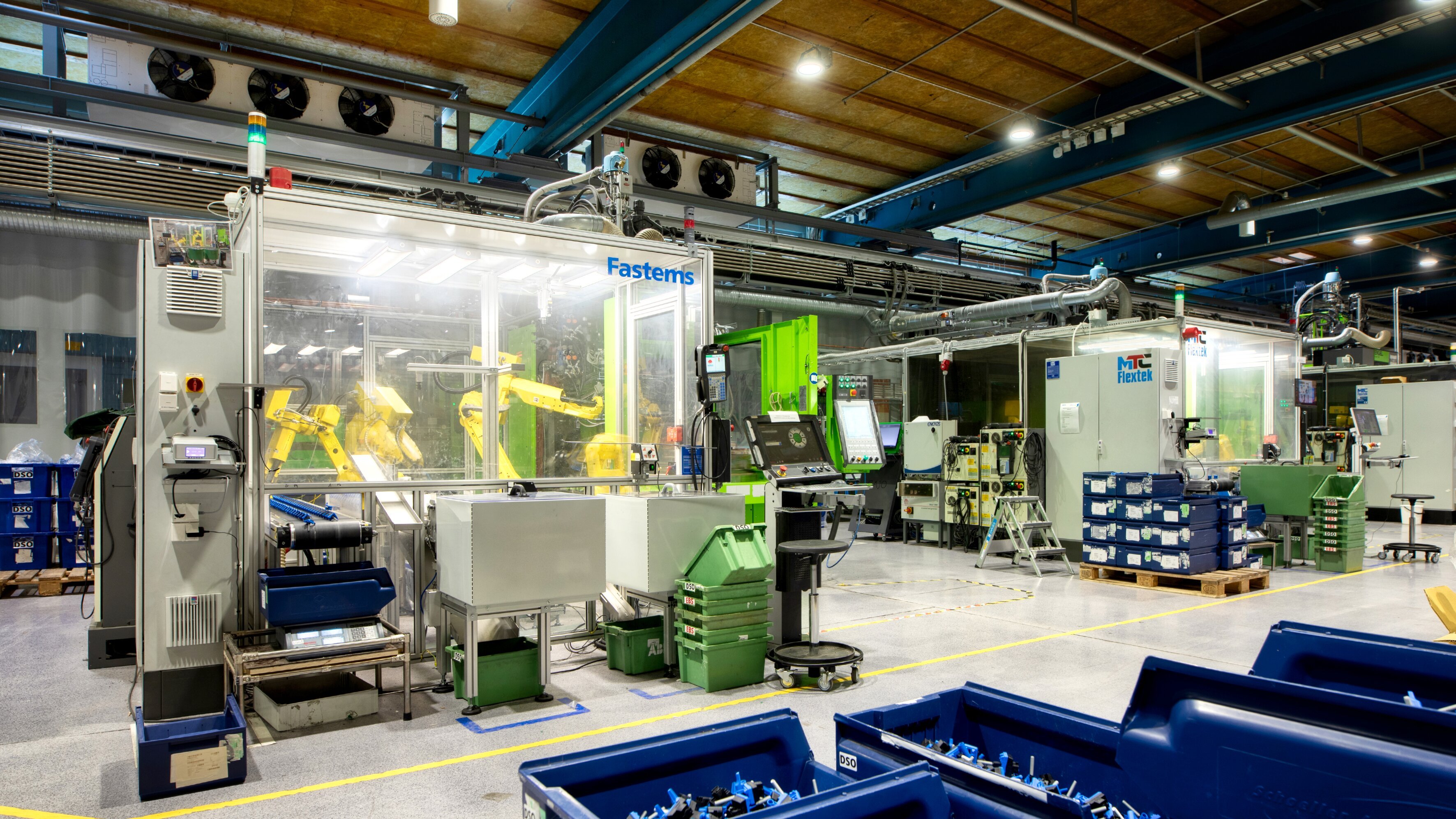 J&auml;&auml;hdytyst&auml; Porvoon tuotantotiloissa.