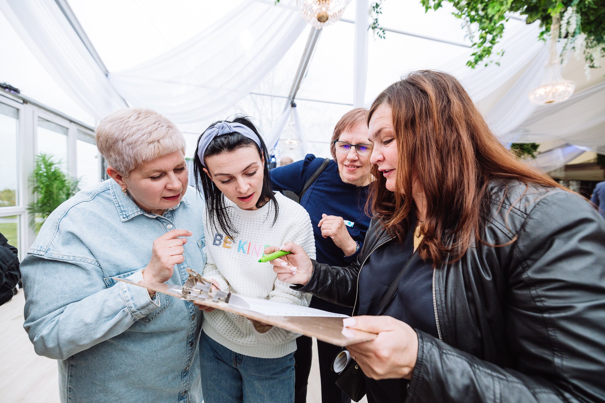 Ensto employees at Inspiration Day in Estonia.