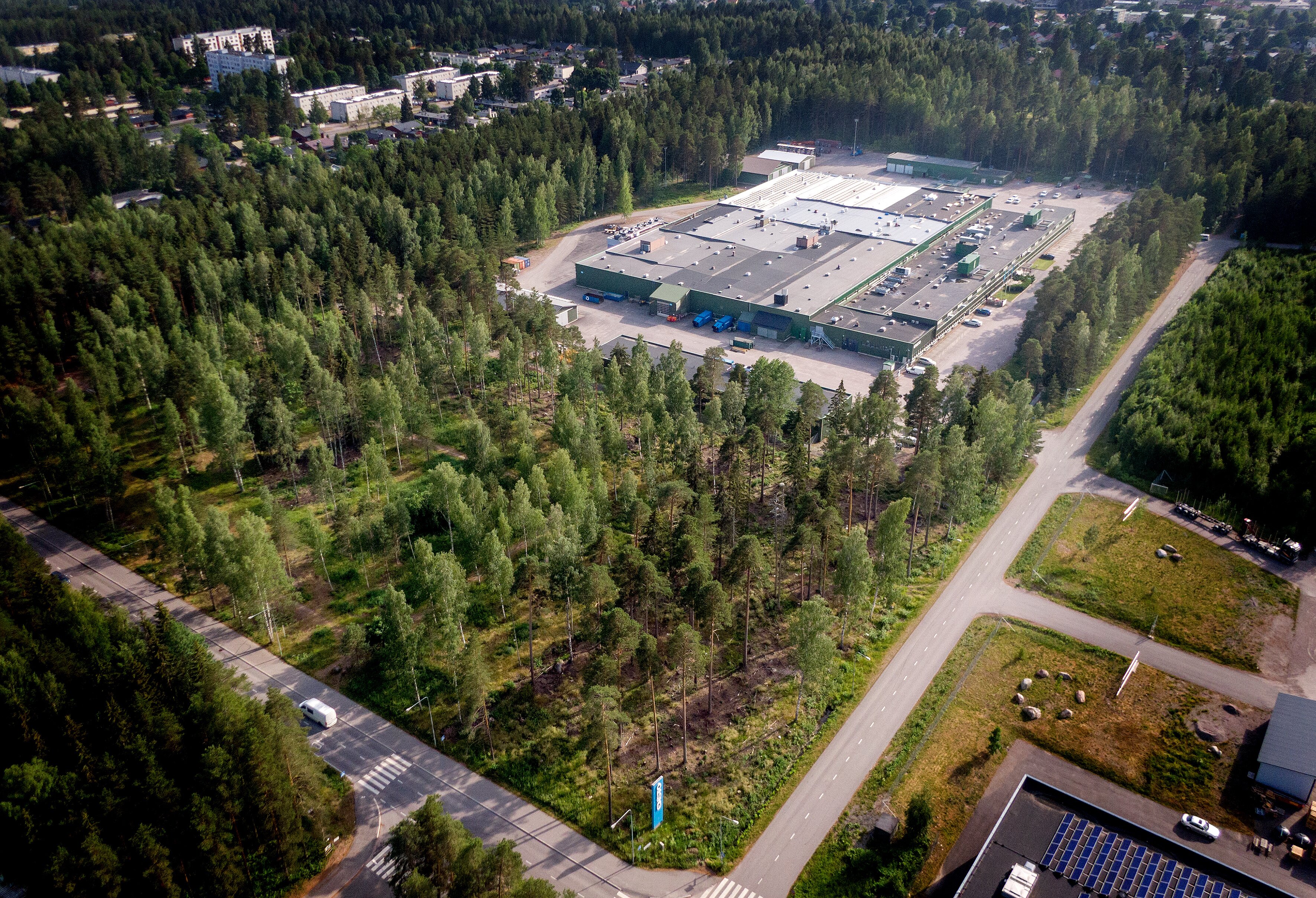 Enston pääkonttori Porvoossa.