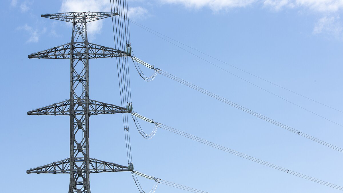 Picture of Fingrid station in Anttila, Porvoo.