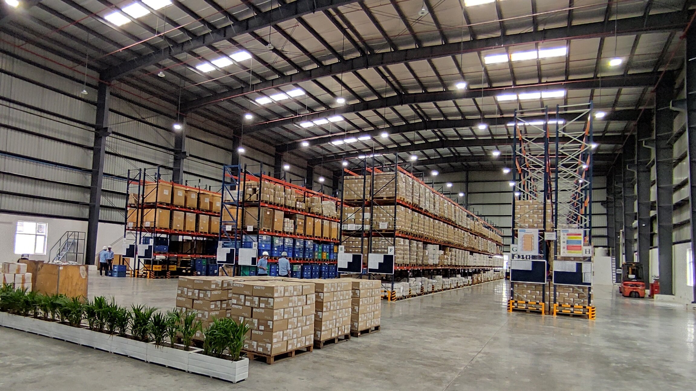 Gurgaon New Delhi, Ensto plant in India.