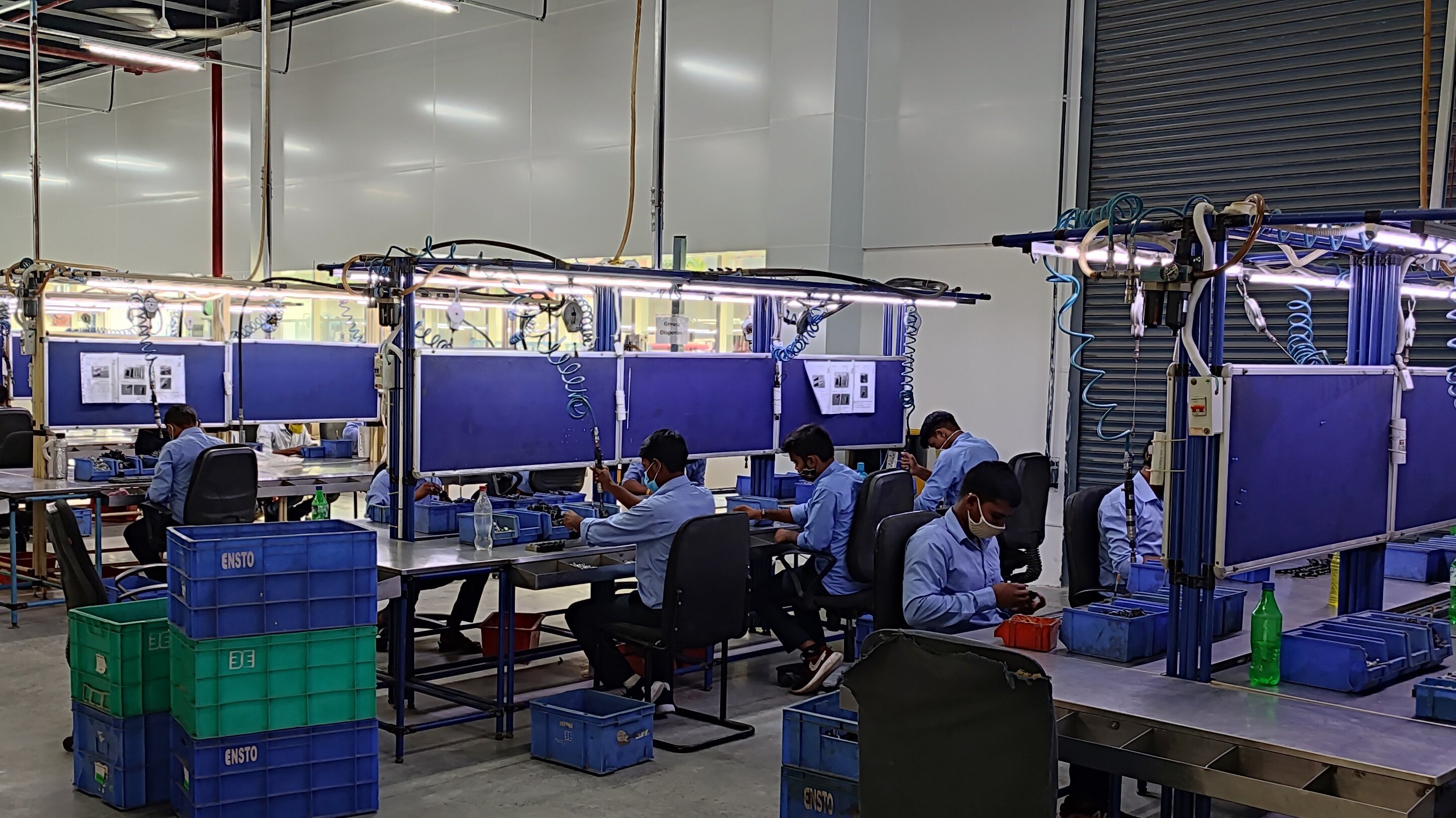 Gurgaon New Delhi, Ensto plant in India.