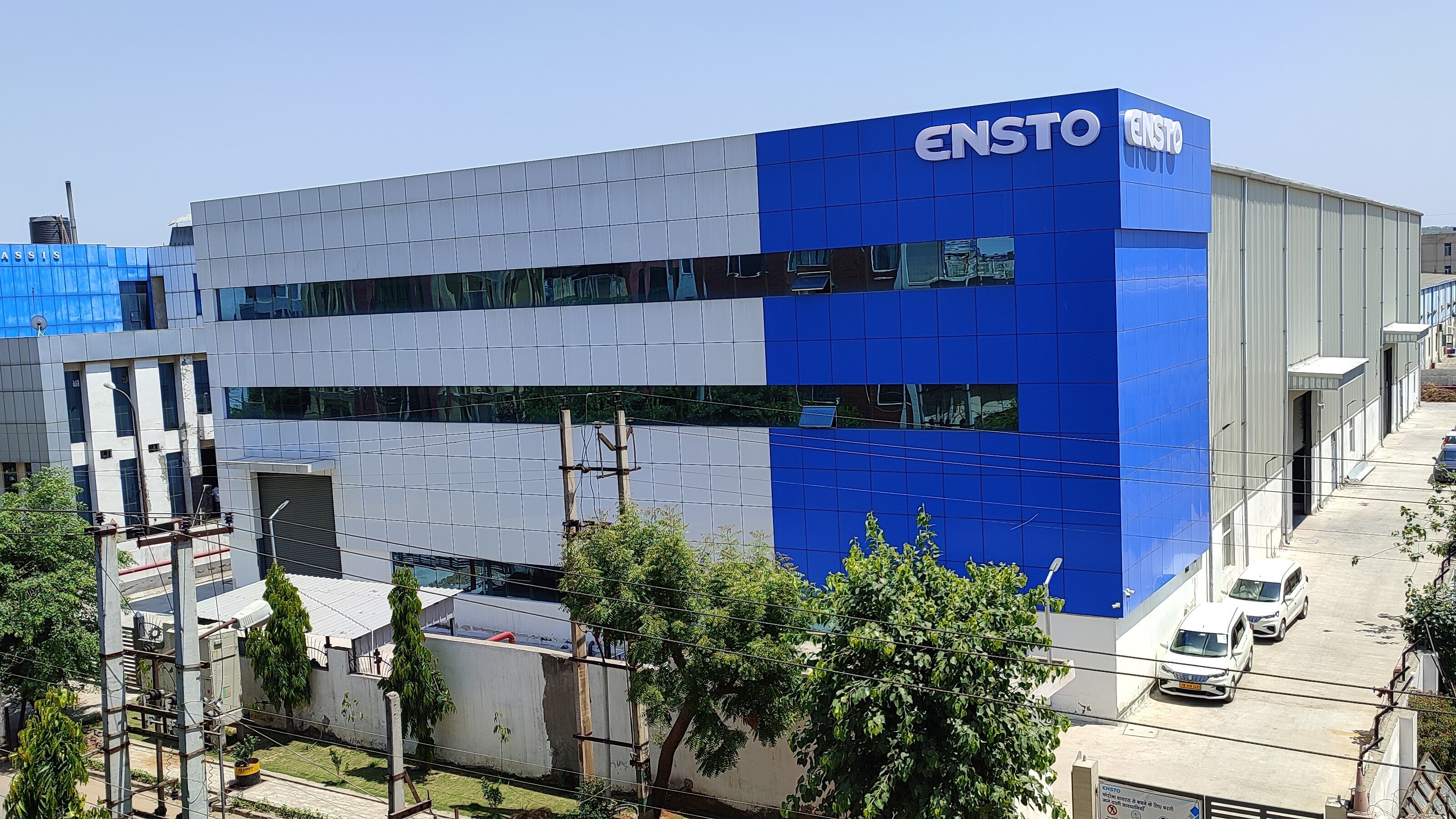 Ensto plant in India.