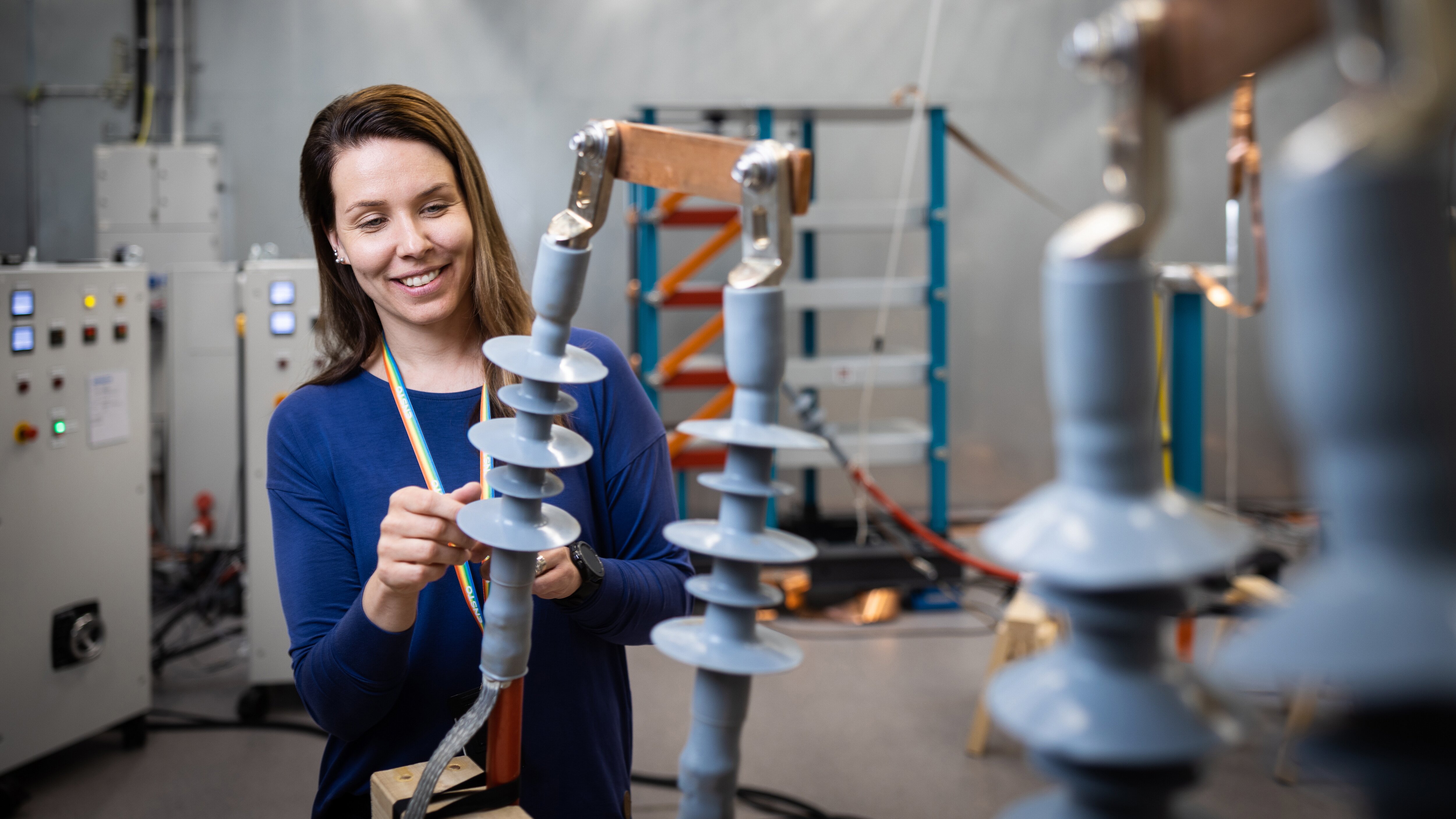 Jenna Aarnio, a Laboratory Supervisor at Ensto.