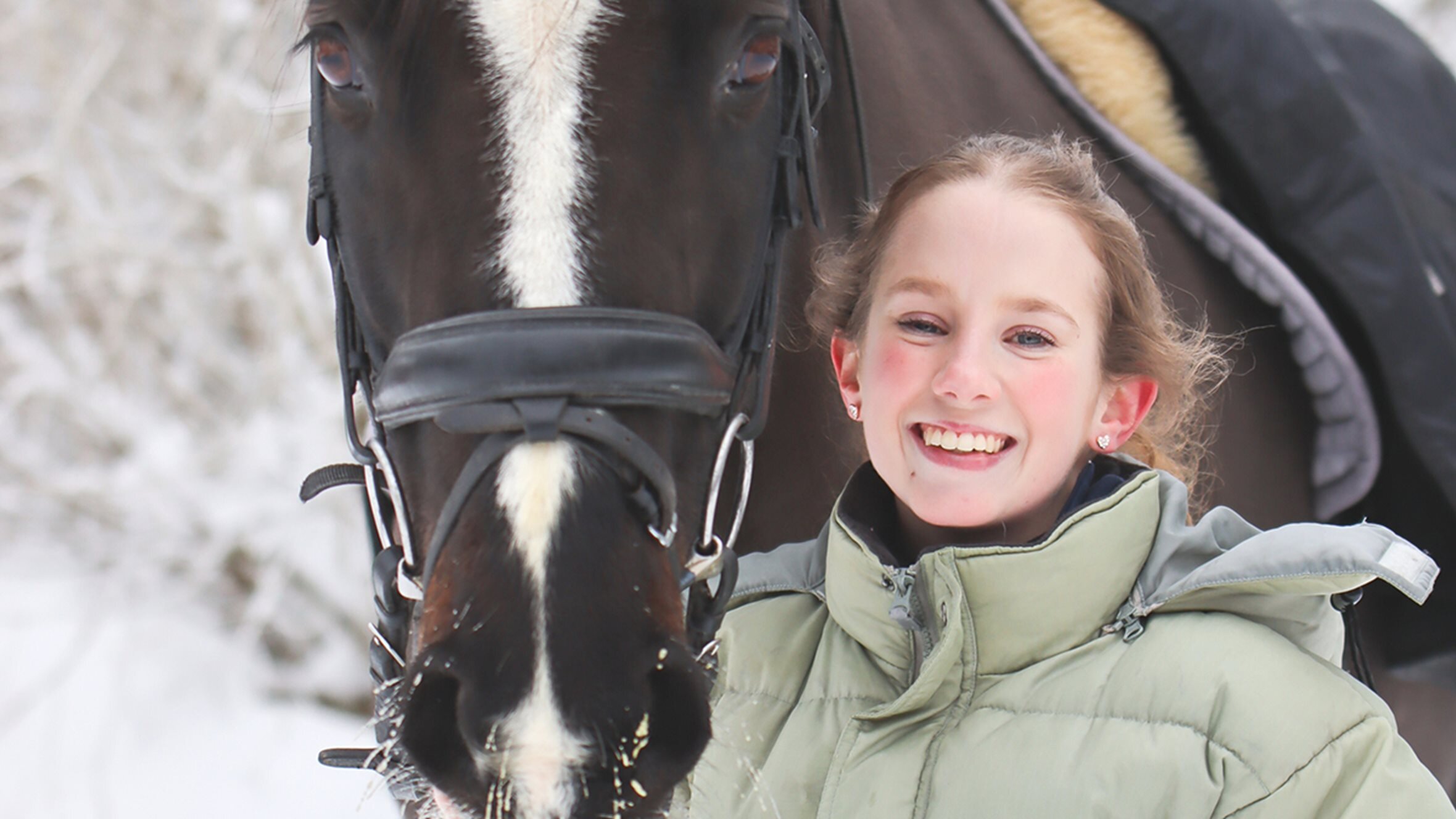 Suomalainen pararatsastaja Jessica Kerttunen.