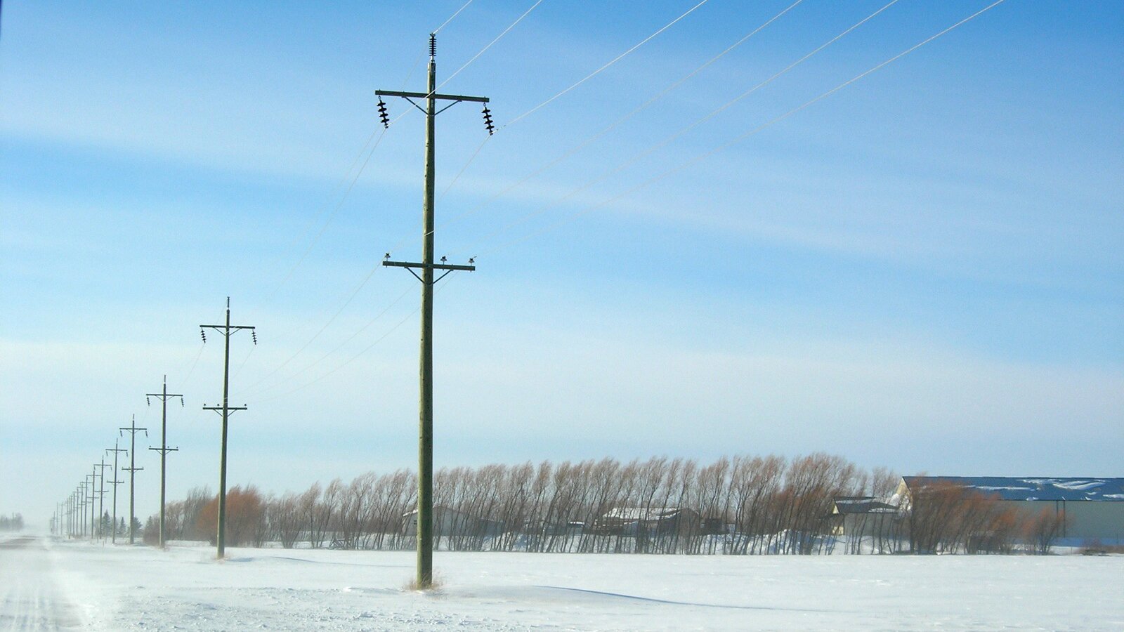 Arctic MV overhead line.