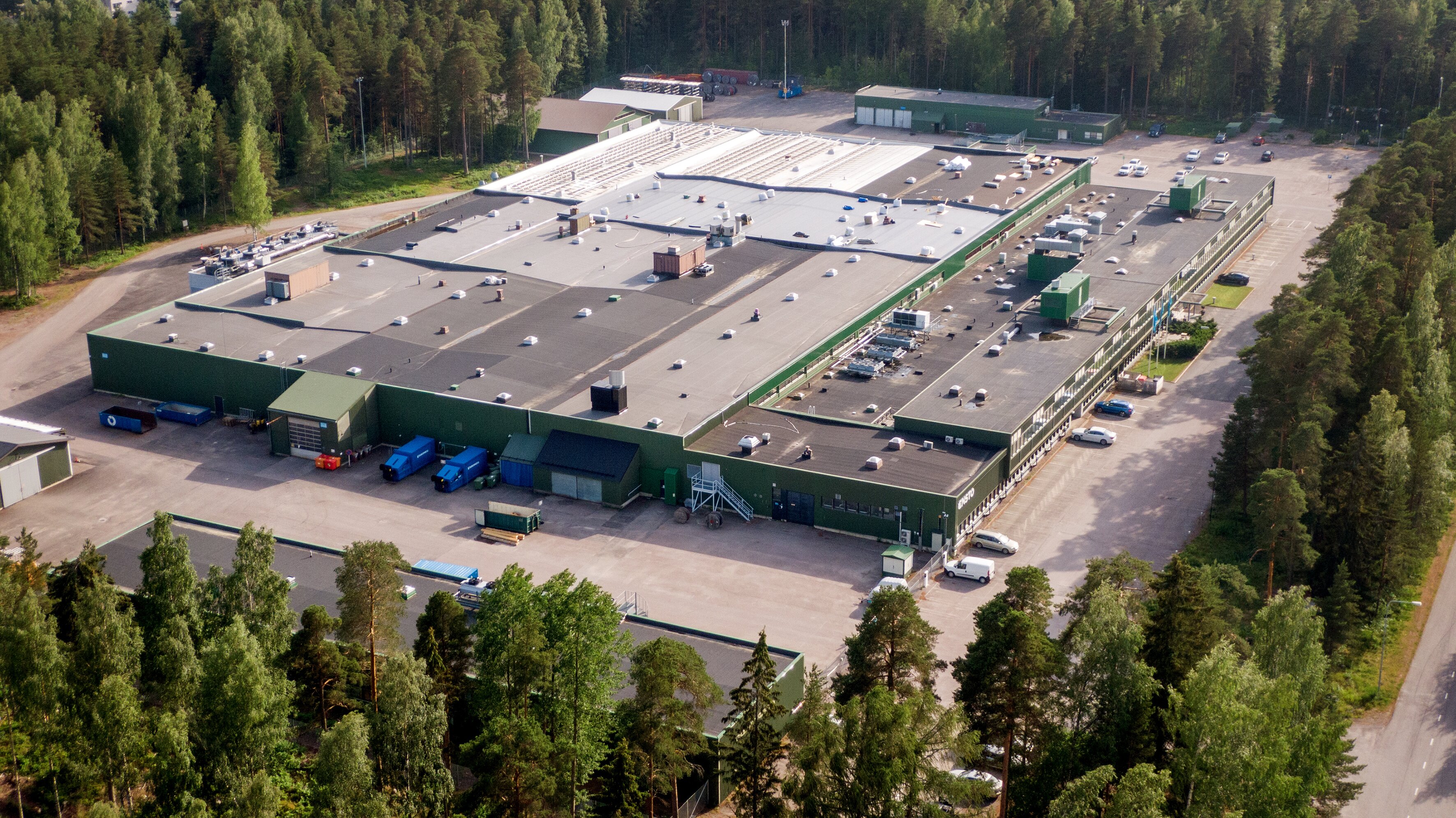 Ensto's headquarters in Porvoo.