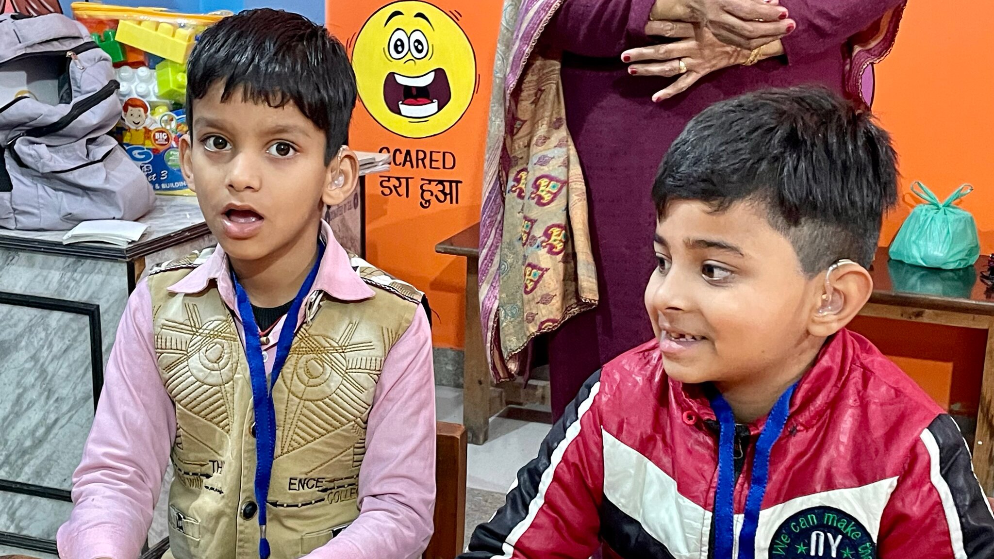 Ensto donates to an NGO Suniye working with hearing-impaired children.