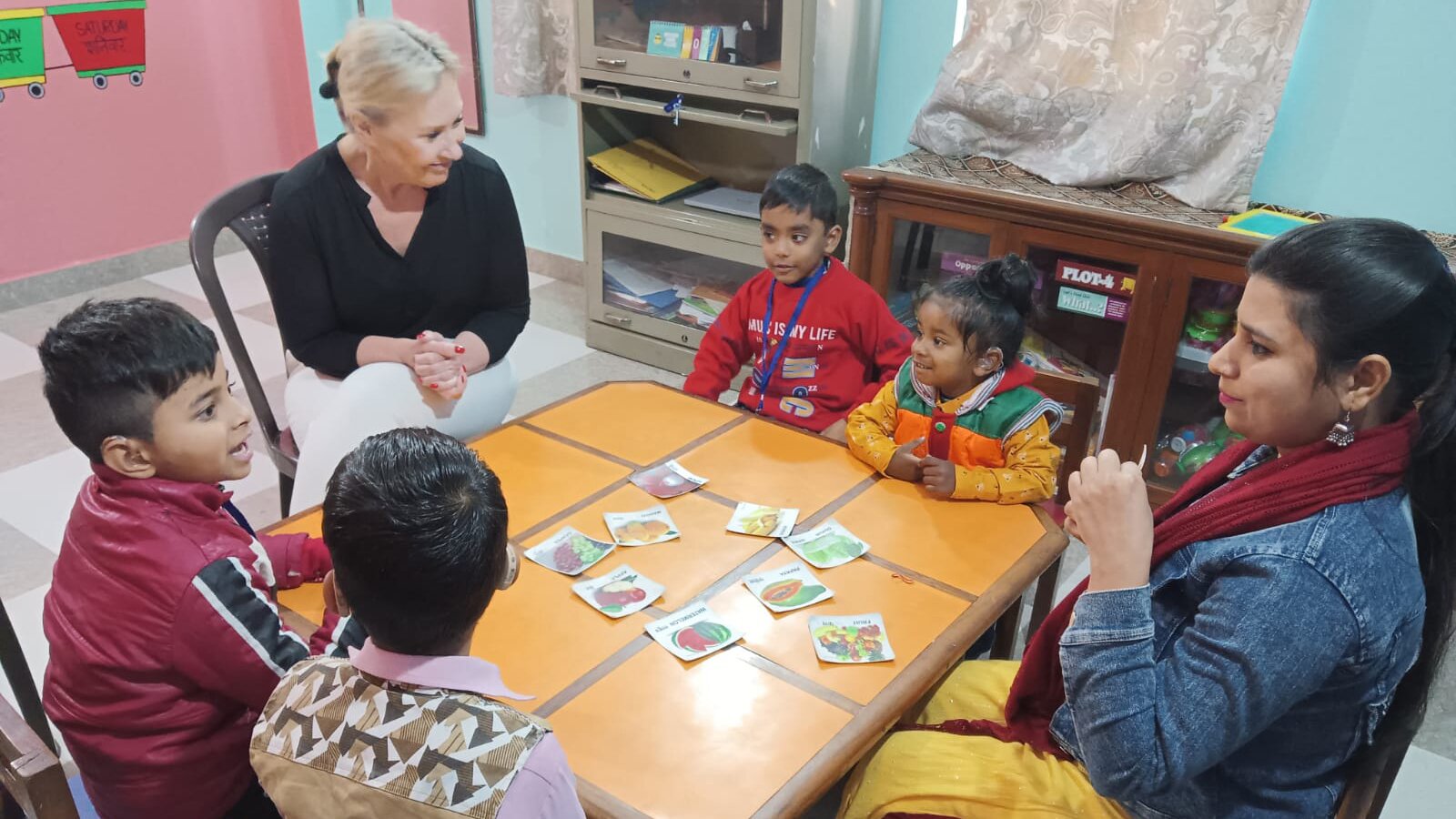 Ensto donates to an NGO Suniye working with hearing-impaired children.