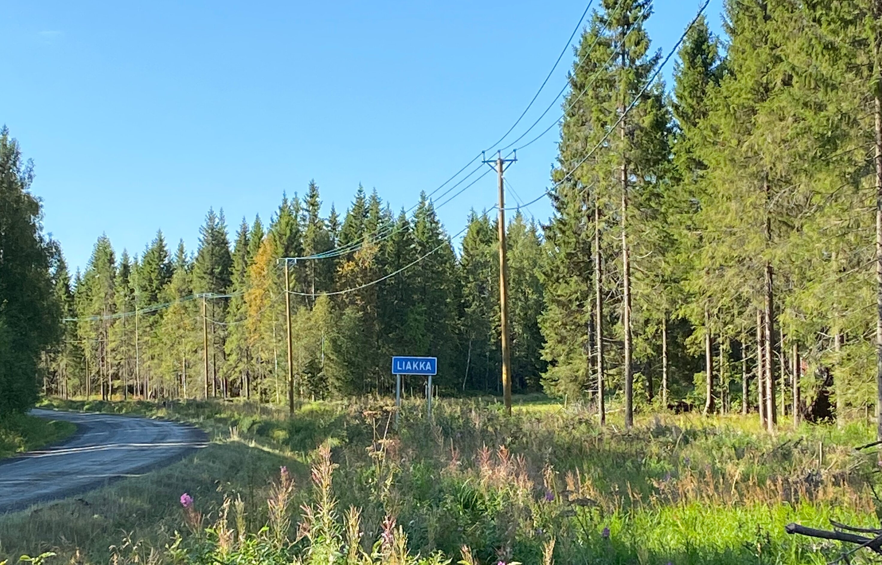 FCCS overhead lines in Tornio, Finland.