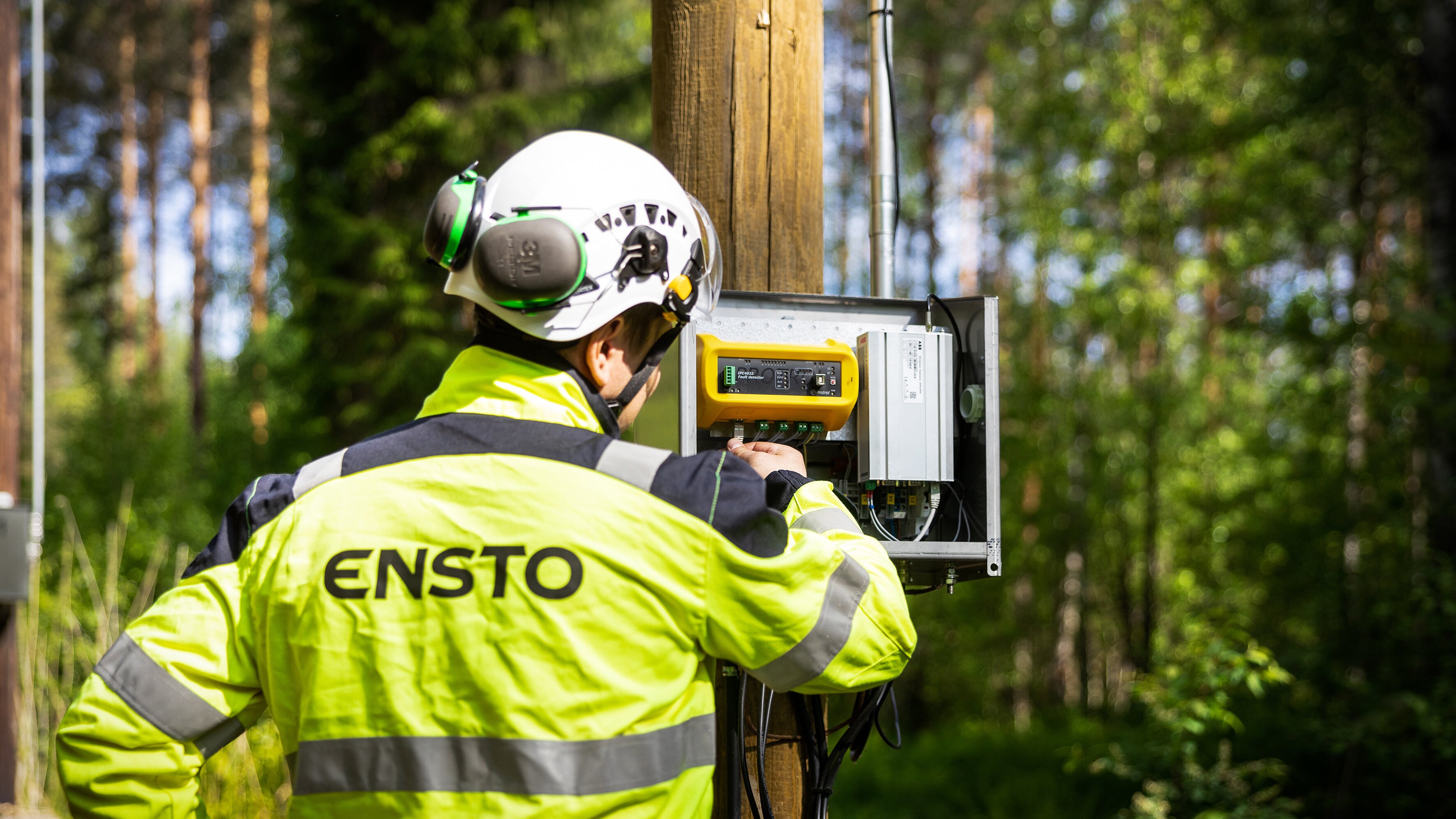 Fault indicator in Kouvola, Finland.
