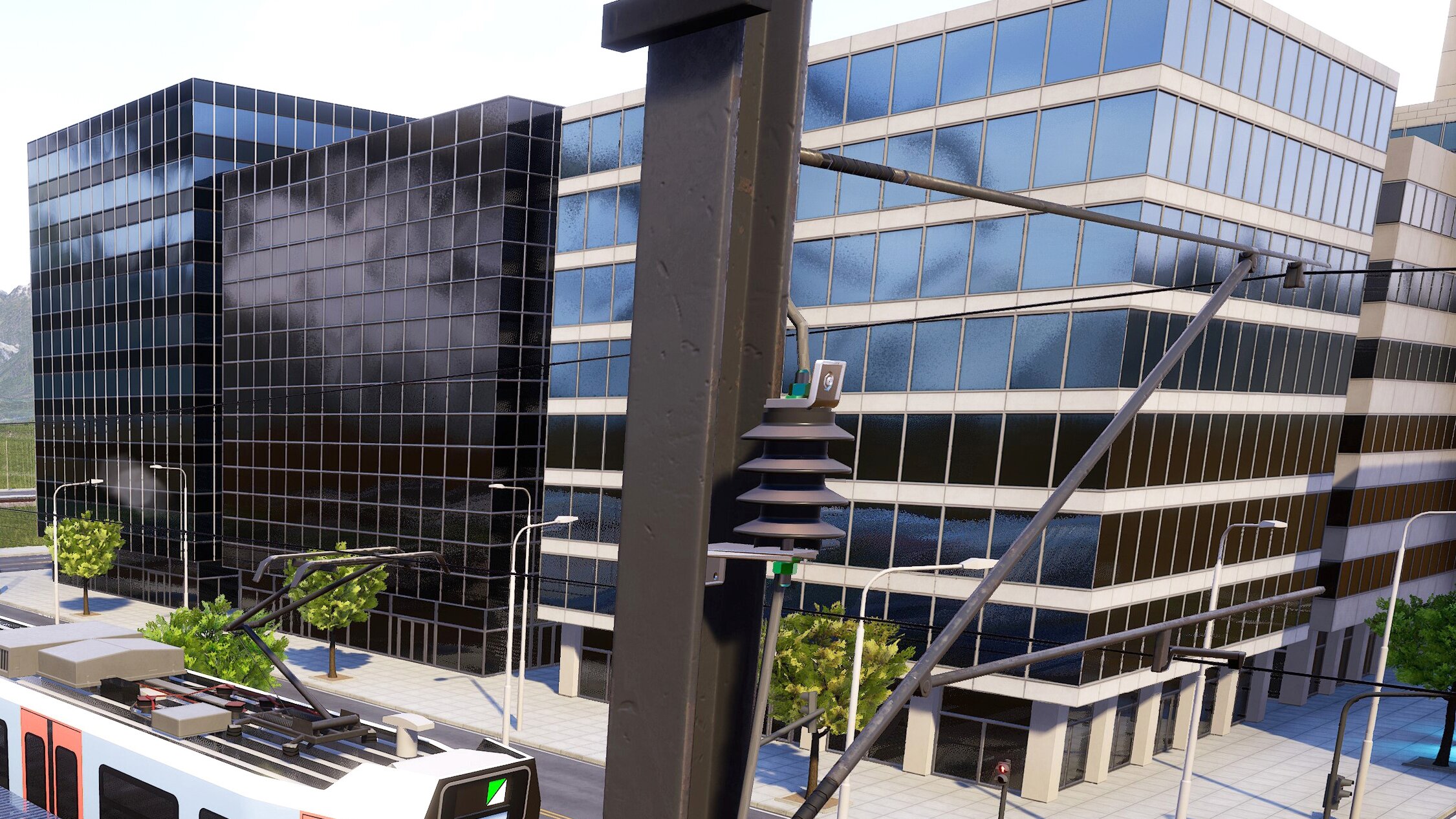 Special surge arrester range for rail traffic.