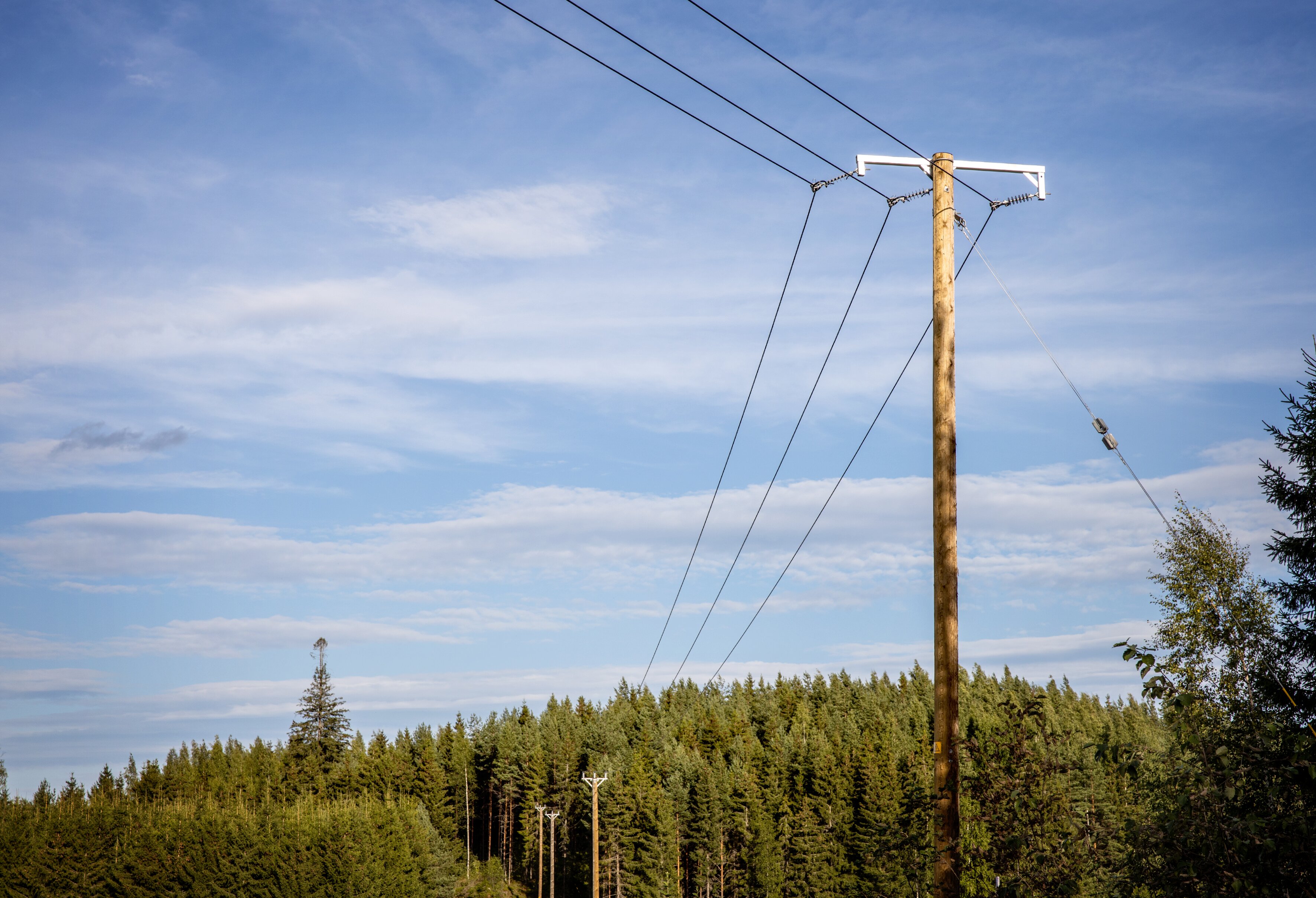 Ensto's overhead line accessories.